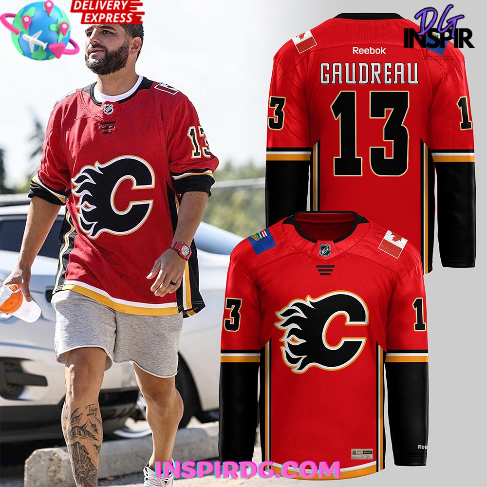 Calgary Flames 2024 Red Hockey Jersey