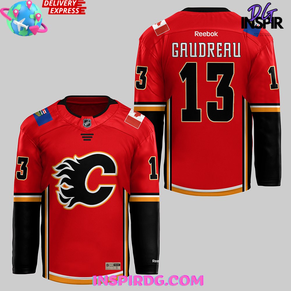Calgary Flames 2024 Red Hockey Jersey