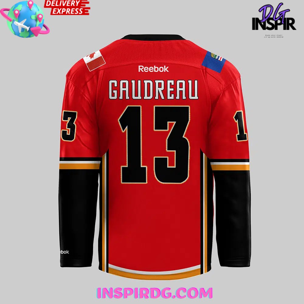 Calgary Flames 2024 Red Hockey Jersey