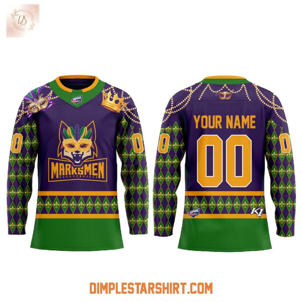 Fayetteville Marksmen Mardi Gras 2026 Jersey