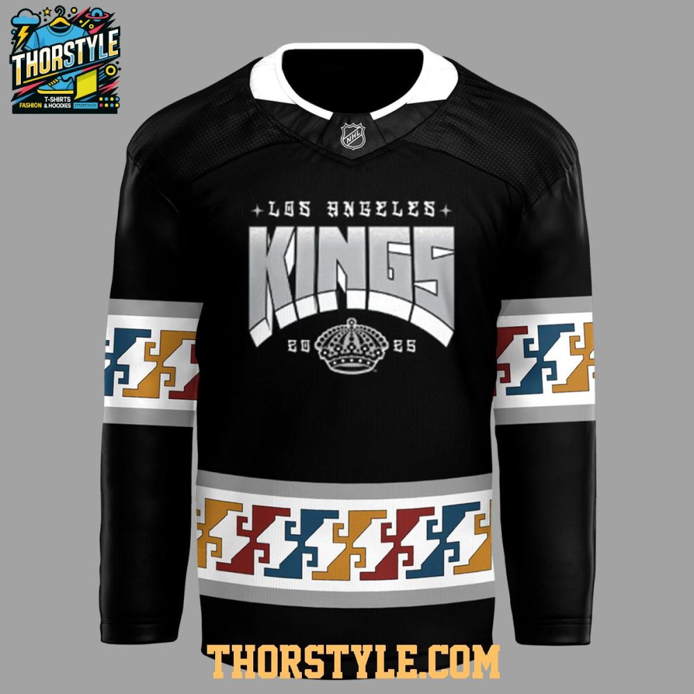 Los Angeles Kings Armenian Heritage 2025 Root Personalized Hockey Jersey