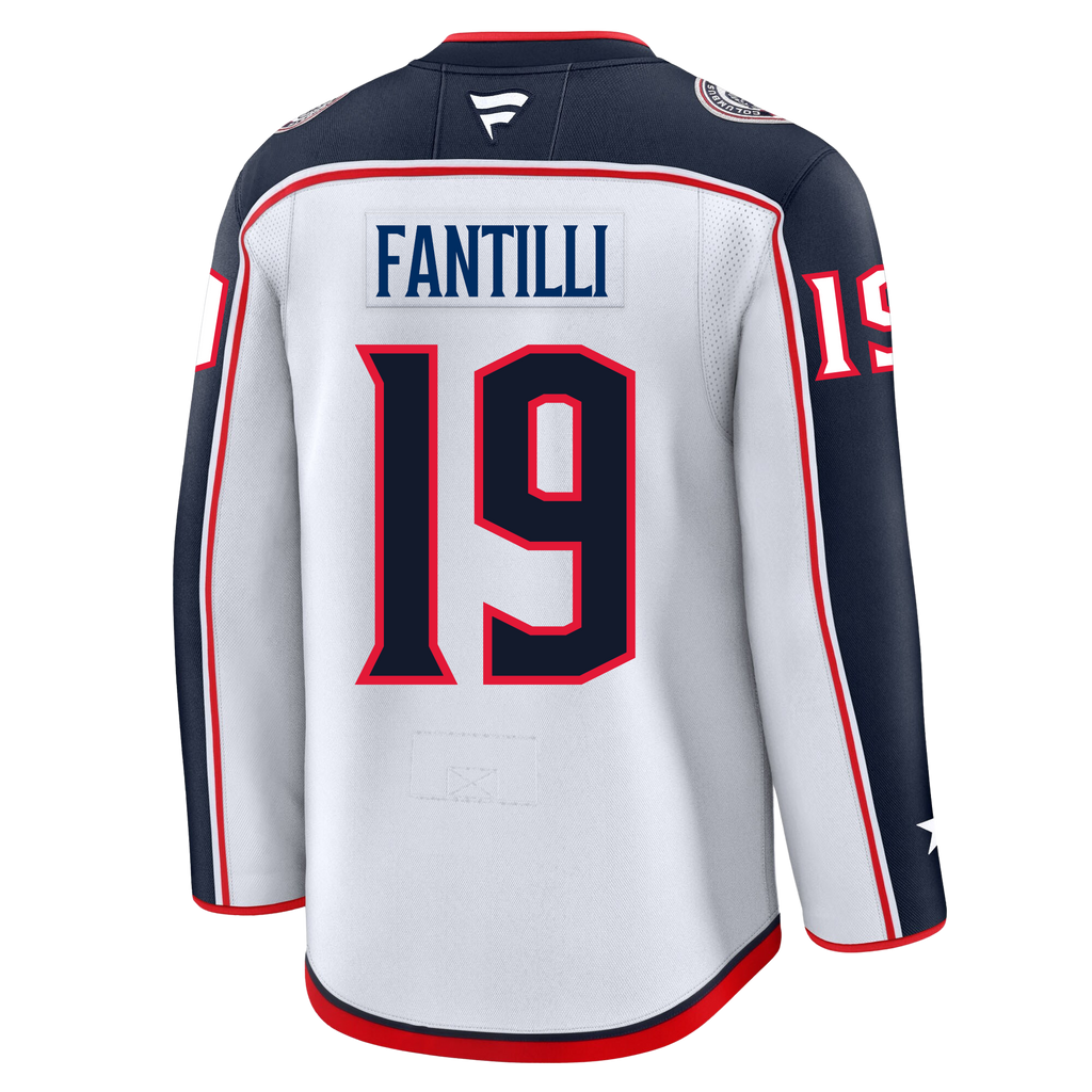 Adam Fantilli Columbus Blue Jackets Fanatics Premium Away Jersey