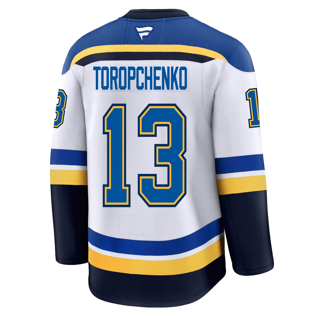 Alexey Toropchenko St. Louis Blues Fanatics Premium Away Jersey