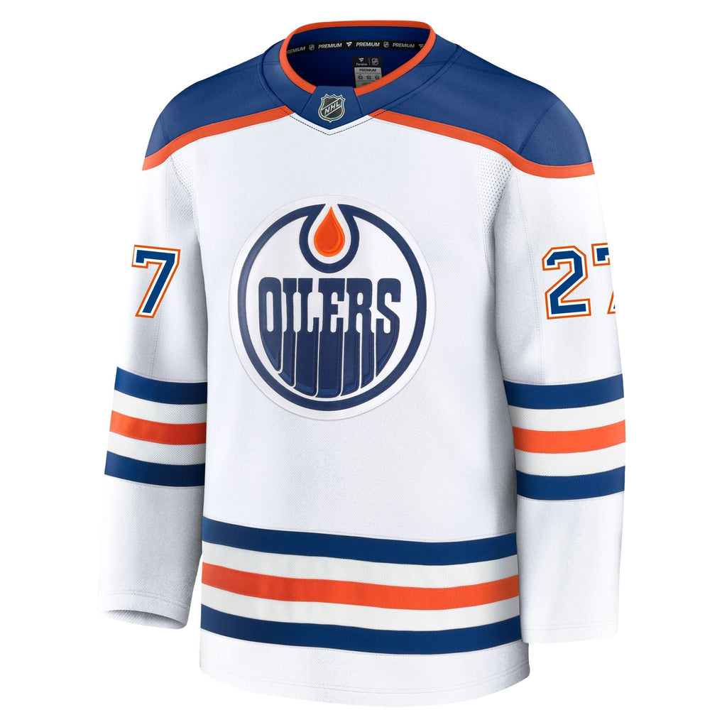 Brett Kulak Edmonton Oilers Fanatics Premium Away Jersey