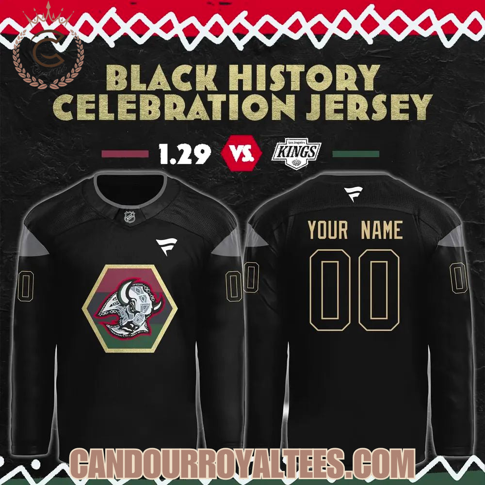 Buffalo Sabres 2025 Black History Celebration Jersey