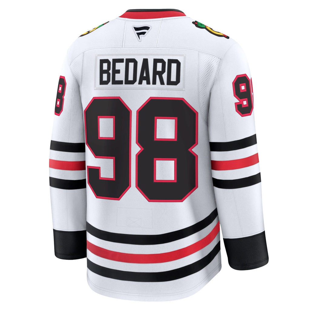 Connor Bedard Chicago Blackhawks Fanatics Premium Away Jersey