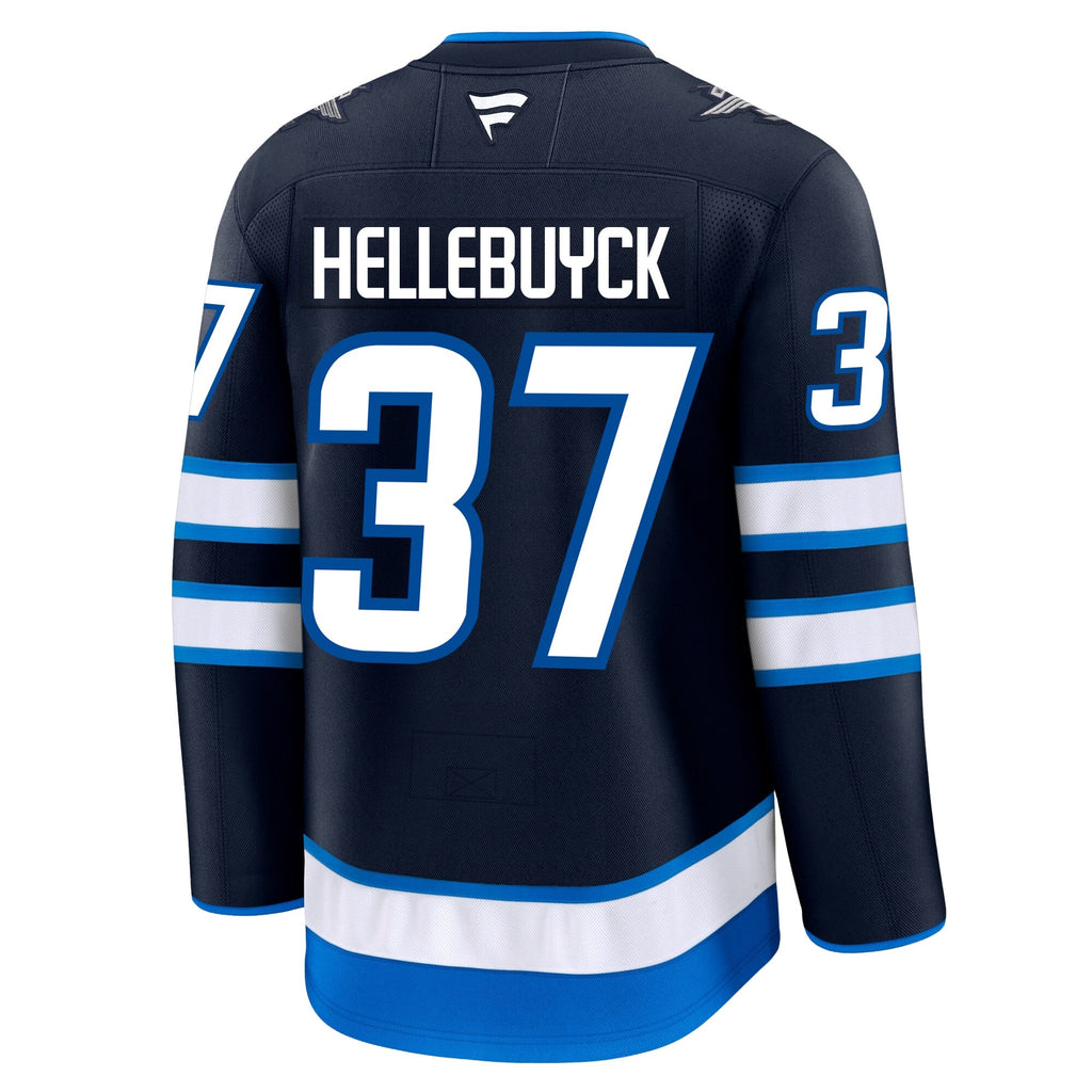 Connor Hellebuyck Winnipeg Jets Fanatics Premium Home Jersey