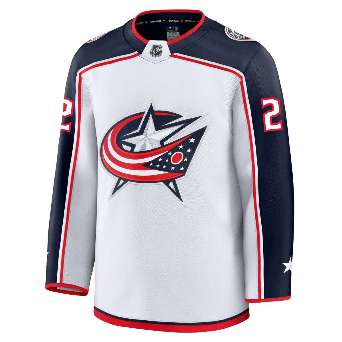 Jake Christiansen Columbus Blue Jackets Fanatics Premium Away Jersey