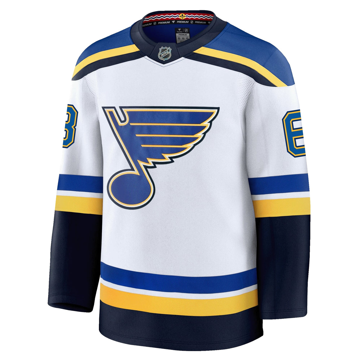 Jake Neighbours St. Louis Blues Fanatics Premium Away Jersey