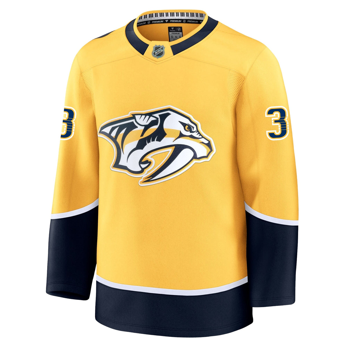 Jeremy Lauzon Nashville Predators Fanatics Premium Home Jersey