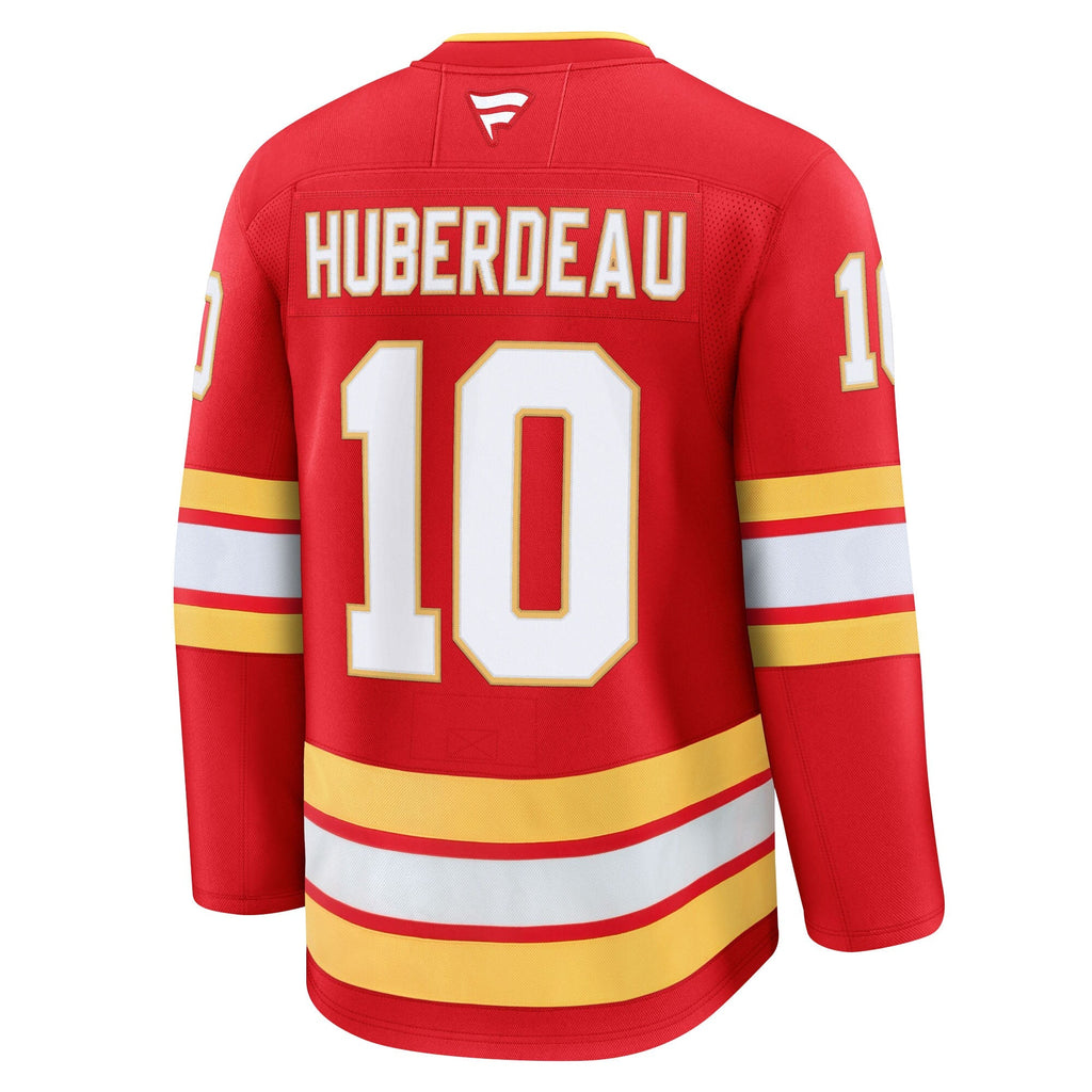 Jonathan Huberdeau Calgary Flames Fanatics Premium Home Jersey