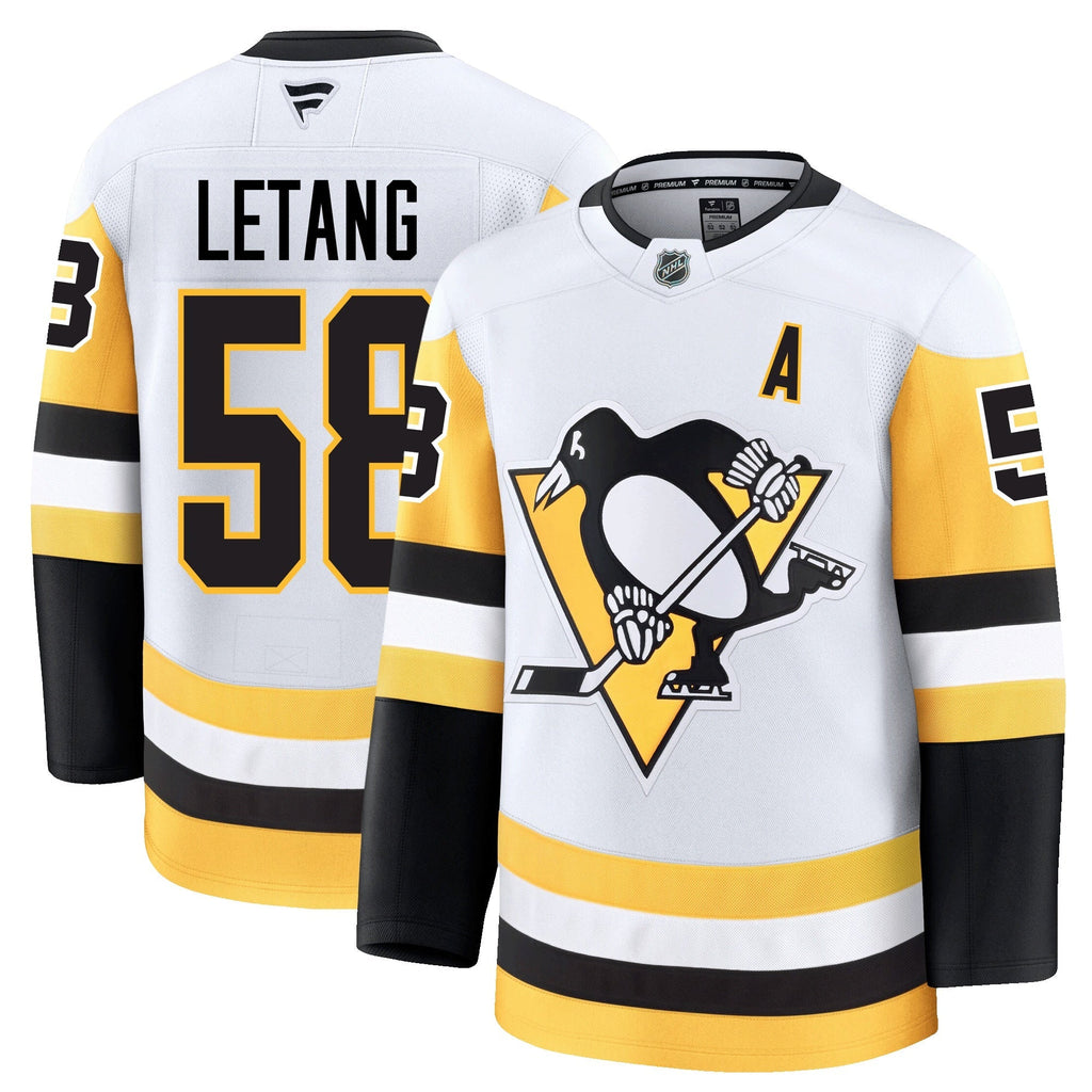 Kris Letang Pittsburgh Penguins Fanatics Premium Away Jersey