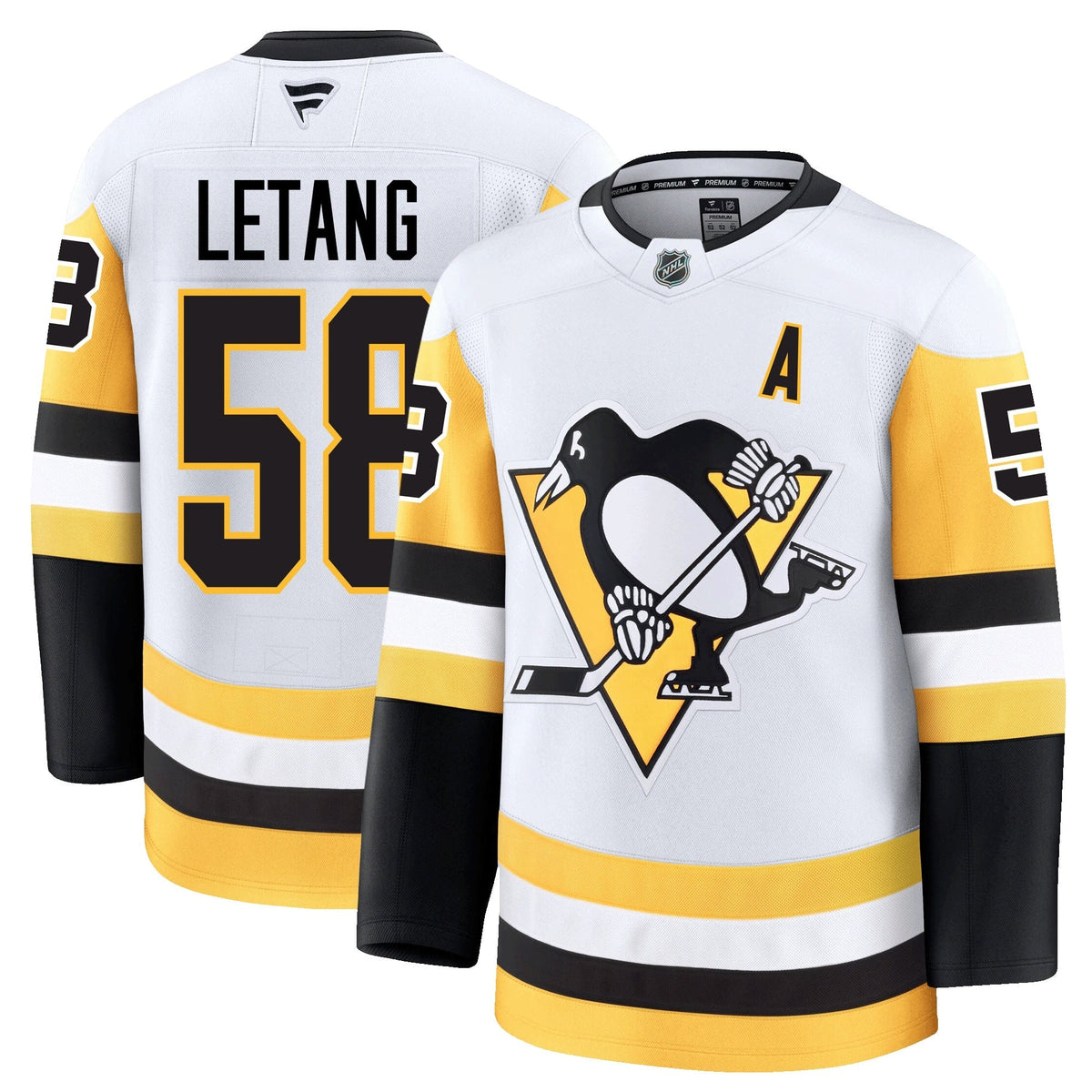 Kris Letang Pittsburgh Penguins Fanatics Premium Away Jersey