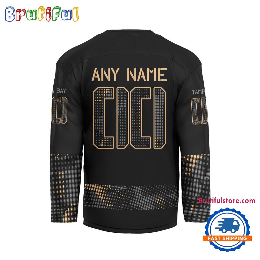 NHL Tampa Bay Lightning Military Appreciation Design Hockey Jersey