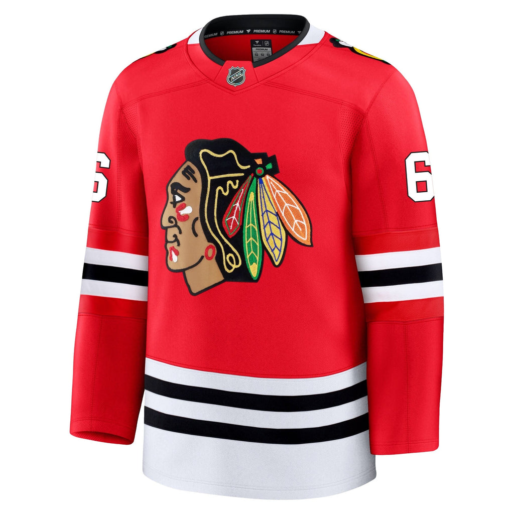 Sam Rinzel Chicago Blackhawks Fanatics Premium Home Jersey