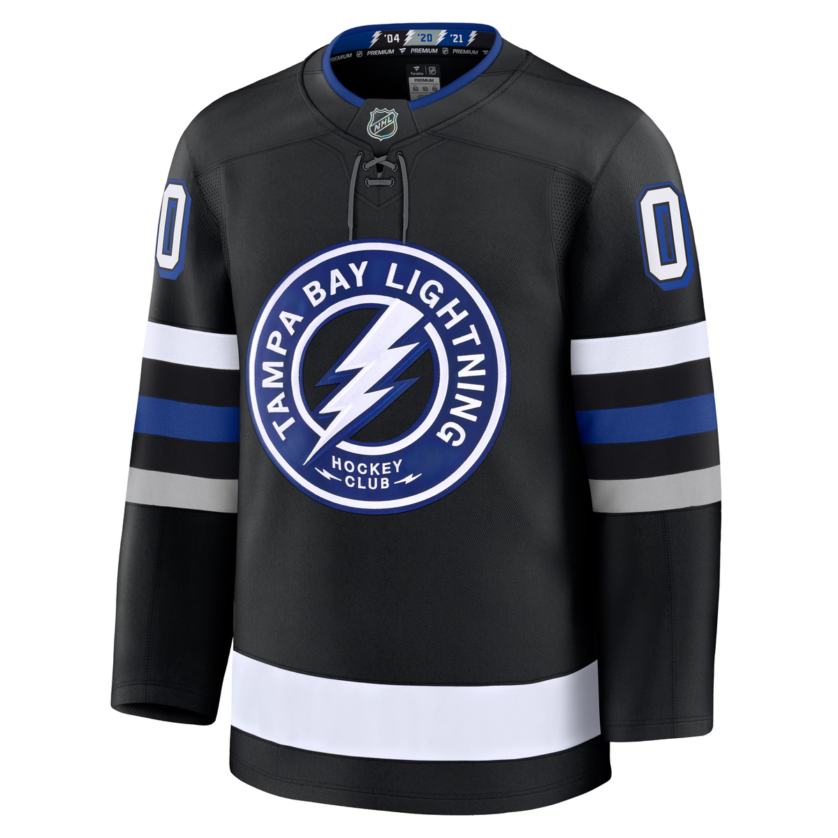 Customizable Tampa Bay Lightning 2024 Fanatics Premium Official NHL THIRD ALTERNATE Jersey